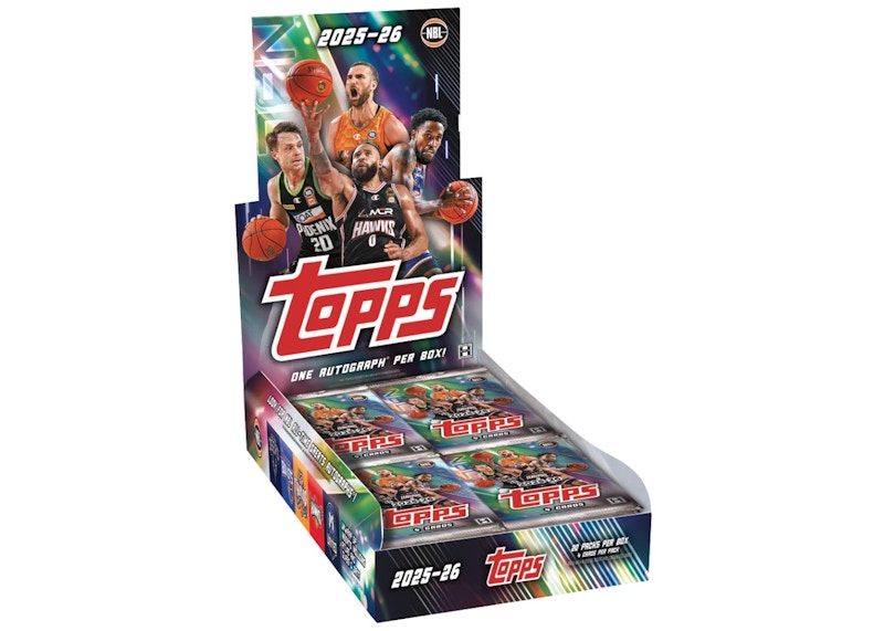 2025-26 Topps NBL Basketball Hobby Box
