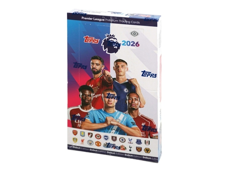 2025/26 Topps Premier League EPL Soccer Hobby Box 2025/26