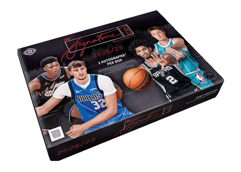 2025-26 Topps Signature Class Basketball Hobby Box