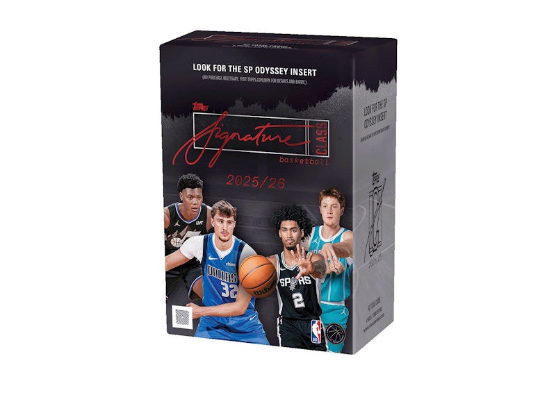 Value Box da basket Topps Signature Class 2025-26