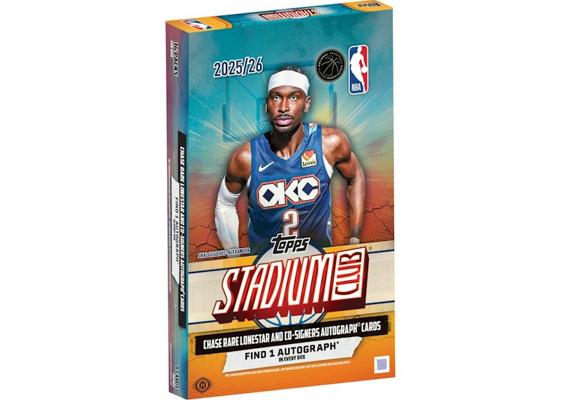 2025/26 Topps Stadium Club Basketball-Hobbybox