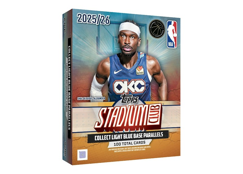2025/26 Topps Stadium Club Basketball-Megabox