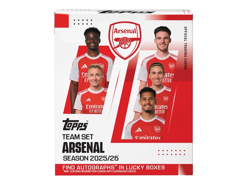 Set squadra Topps Arsenal Hobby Box 2025/26