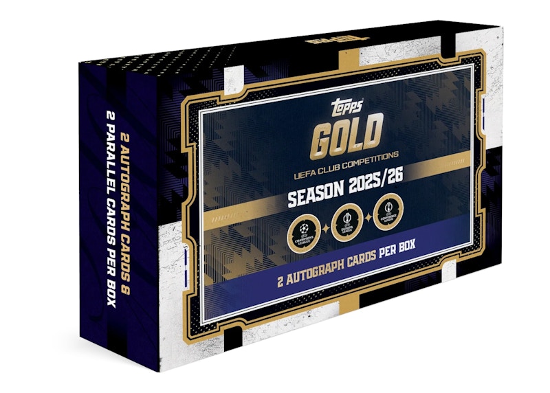 2025/26 Topps UCC Gold Hobby Box
