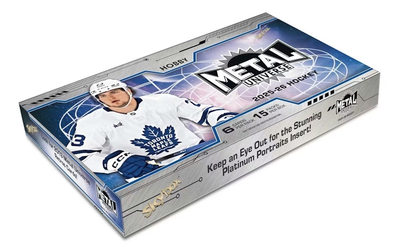 2025/26 Upper Deck Metal Universe Hockey Hobby Box - 2025/26 - JP