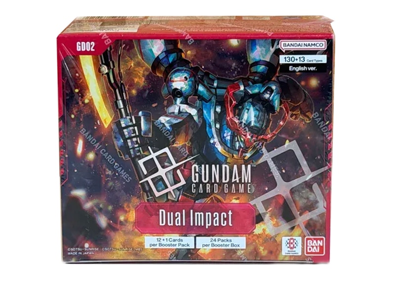 2025 Bandai Namco Mobile Suit Gundam Card Game Dual Impact (GD02