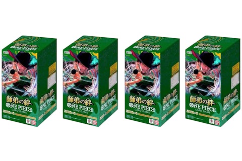 2025 Bandai One Piece Legacy of the Master Booster Box 4x Lot (OP-12) (Japanese - 2025 - US 2025 Bandai One Piece Legacy of the Master Booster Box 4x Lot (OP-12) (Japanese - 2025 - US