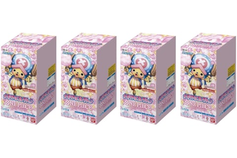 2025 Bandai One Piece Memorial Collection (EB-01) Extra Booster Box (Japanese) 4x Lot - 2025 - US 2025 Bandai One Piece Memorial Collection (EB-01) Extra Booster Box (Japanese) 4x Lot - 2025 - US