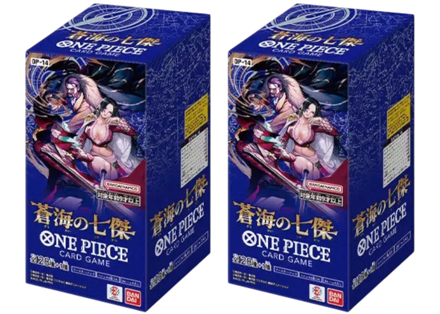 2025 Bandai One Piece The Azure Sea's Seven (OP-14) Booster Box (Japanese) 2x Lot - 2025 - US 2025 Bandai One Piece The Azure Sea's Seven (OP-14) Booster Box (Japanese) 2x Lot - 2025 - US