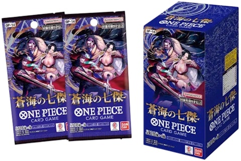 2025 Bandai One Piece The Azure Sea's Seven (OP-14) Booster Box (Japanese) - 2025 - US 2025 Bandai One Piece The Azure Sea's Seven (OP-14) Booster Box (Japanese) - 2025 - US