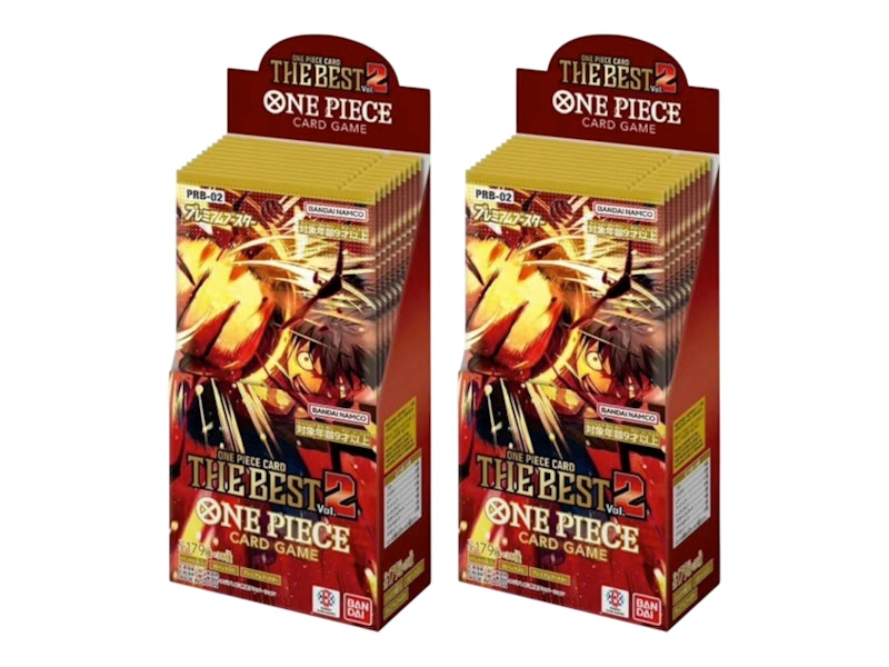2025 Bandai One Piece The Best Vol. 2 (PRB-02) Booster Box