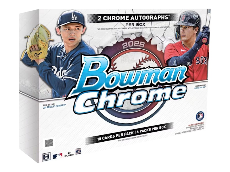未開封 2019 Bowman Chrome Master Hobby Box 2019 Bowman Chrome Baseball Hobby Box | Steel City Collectibles