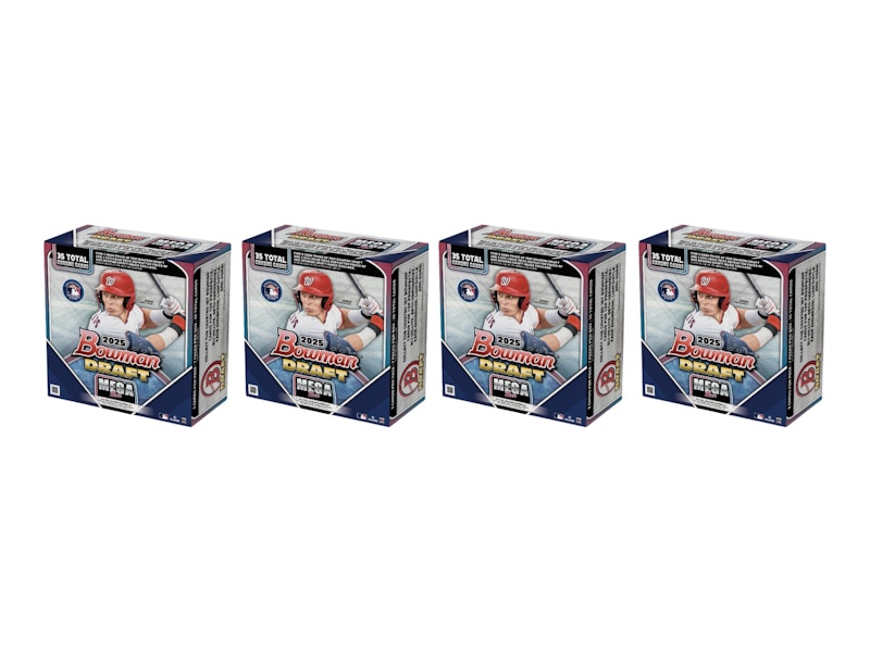 2025 Bowman Draft Baseball Mega Box 4x Lot