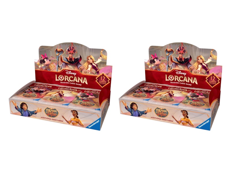 2025 Disney Lorcana Reign of Jafar Booster Box 2x Lot - 2025