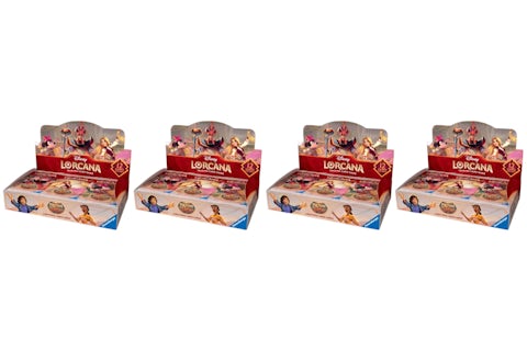 2025 Disney Lorcana Reign of Jafar Booster Box 4x Lot - 2025 - US 2025 Disney Lorcana Reign of Jafar Booster Box 4x Lot - 2025 - US