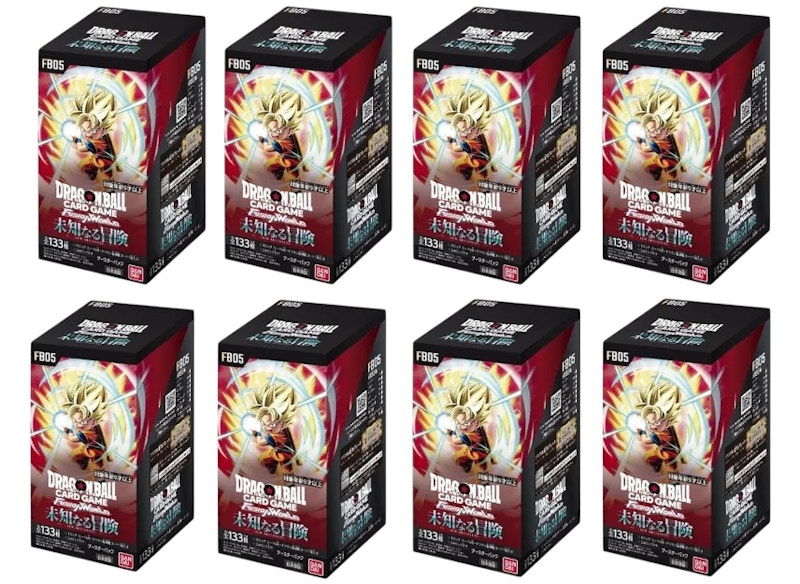 2025 Dragon Ball Super FB-05 Booster Pack Unknown Adventure Booster Box  (Japanese) 8x lot FB-05 - 2025 - US