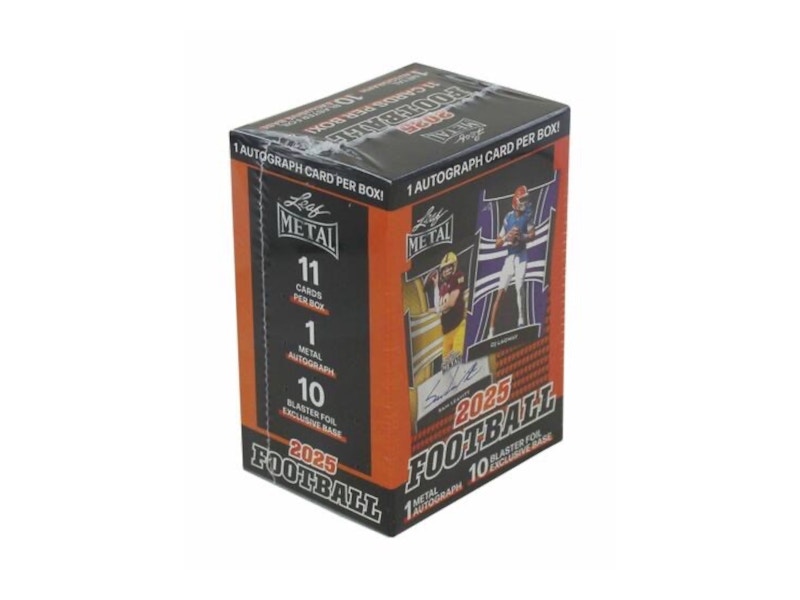 2025 Leaf Metal Football Blaster Box - 2025 - US