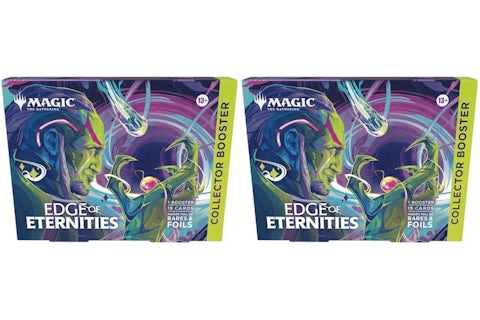 2025 Magic: The Gathering Edge of Eternities Omega Collector Booster Box 2x Lot - 2025 - US 2025 Magic: The Gathering Edge of Eternities Omega Collector Booster Box 2x Lot - 2025 - US