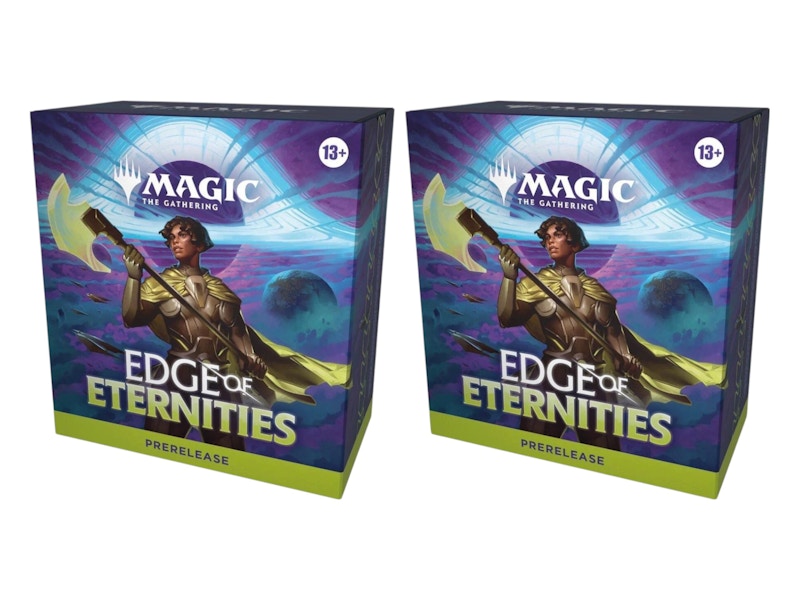 2025 Magic: The Gathering Edge of Eternities PreRelease Box 2x Lot ...