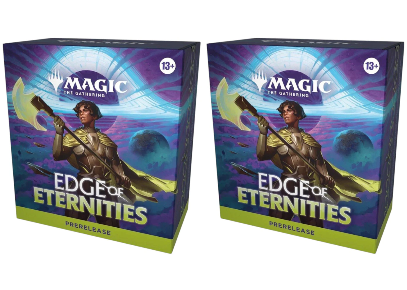 2025 Magic: The Gathering Edge of Eternities PreRelease Box 2x Lot ...