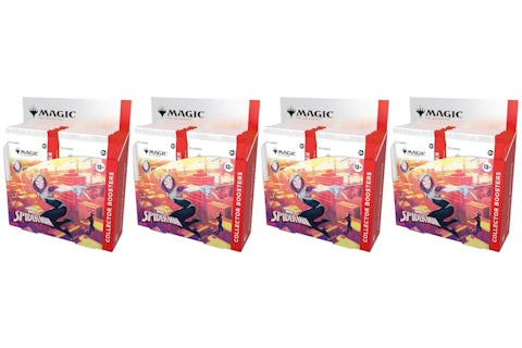 2025 Magic: The Gathering Marvel's Spider-Man Collector Booster Box 4x Lot - 2025 - US 2025 Magic: The Gathering Marvel's Spider-Man Collector Booster Box 4x Lot - 2025 - US