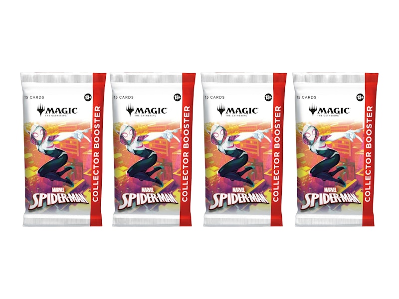 magic spider man collector booster box Magic the Gathering: Marvel's Spider-Man Collector Booster Pack – The  Combat Company main image 0