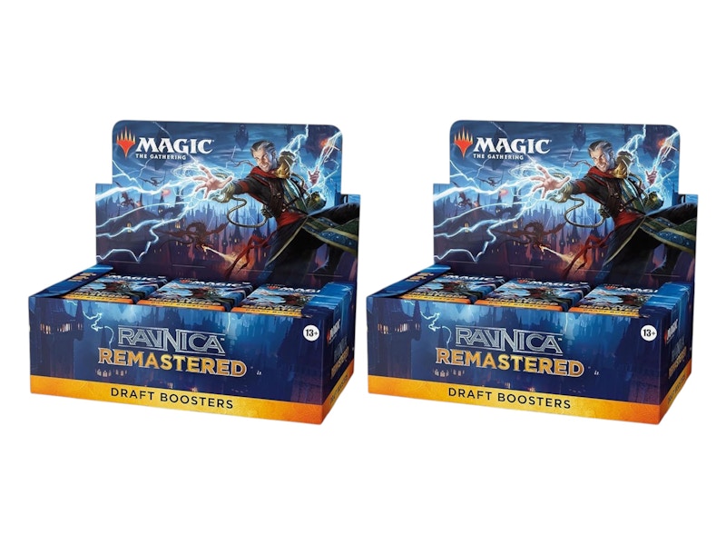 2025 Magic: The Gathering Ravnica Remastered Draft Booster Box 2x Lot