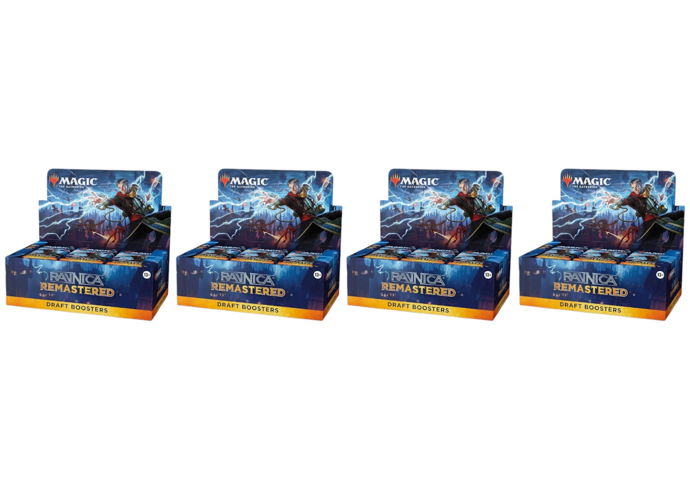 2025 Magic: The Gathering Ravnica Remastered Draft Booster Box 4x Lot - 2025 - US 2025 Magic: The Gathering Ravnica Remastered Draft Booster Box 4x Lot - 2025 - US