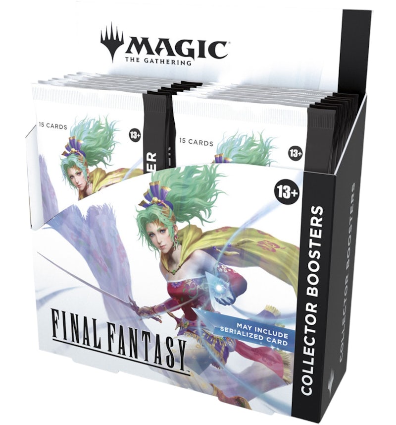 2025 Magic: The Gathering Universes Beyond: Final Fantasy Collector Booster Box - 2025 - US 2025 Magic: The Gathering Universes Beyond: Final Fantasy Collector Booster Box - 2025 - US