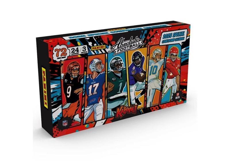 2025 Panini Absolute Football Countdown Calendar Box