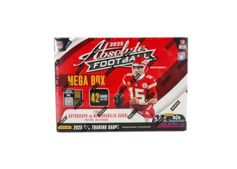 2025 Panini Absolute Football Hobby Mega Box