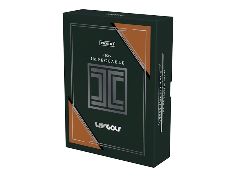 2025 Panini Impeccable LIV Golf Hobby Box