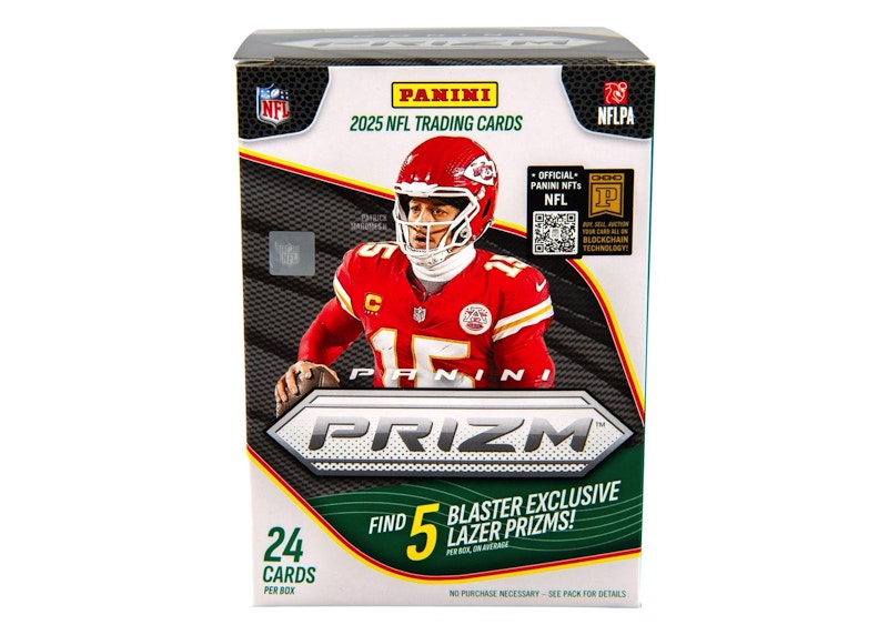 2025 Panini Prizm Football (Lazer Prizm) Blaster Box - 2025 - JP