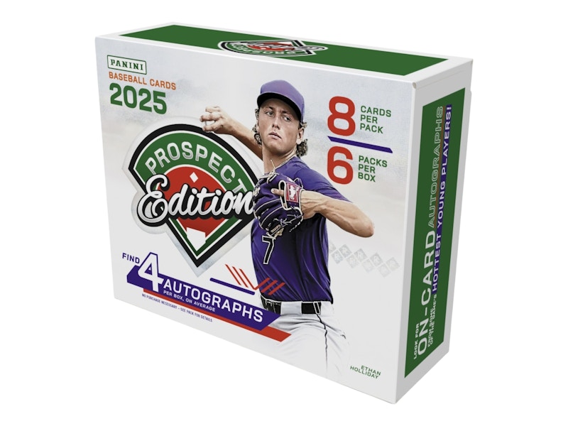 2025 Panini Prospect Edition Baseball Hobby Box