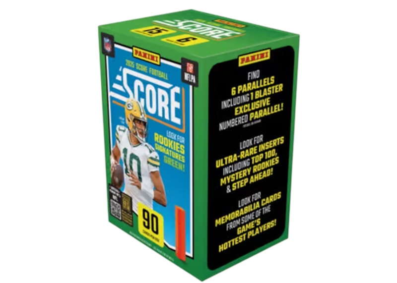 Caja de lanzadores Panini Score Football Blaster 2025