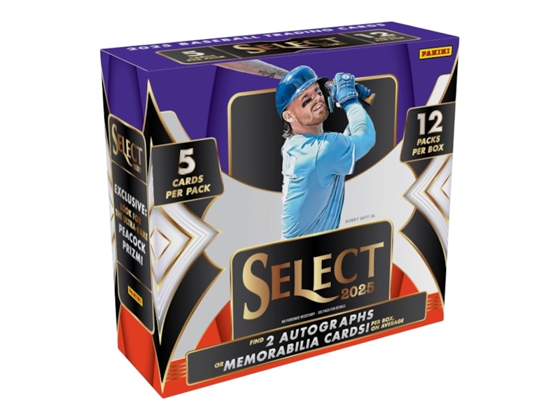 2025 Panini Select Baseball Hobby Box 2025 MX