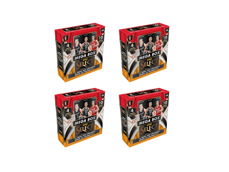 2025 Panini Select WNBA Hobby Mega Box 4x Lot