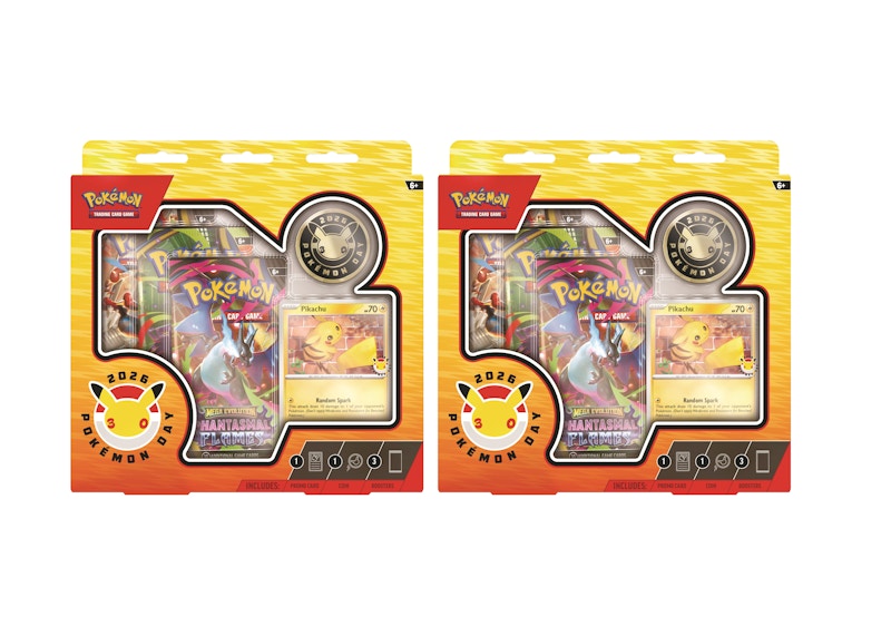 2025 Pokémon Day Pikachu Collection 2x Lot - 2025 - JP