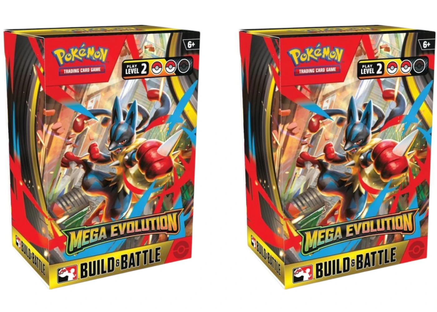 2025 Pokmon Mega Evolution Build & Battle Display Box 2x Lot - 2025 - US 2025 Pokmon Mega Evolution Build & Battle Display Box 2x Lot - 2025 - US