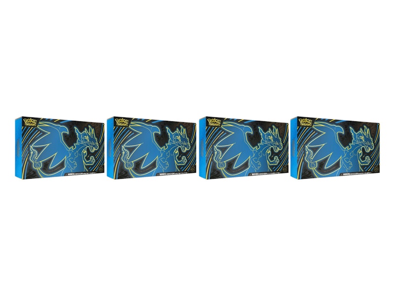 2025 Pokémon Mega Evolution Charizard X ex Ultra-Premium Collection 4x Lot
