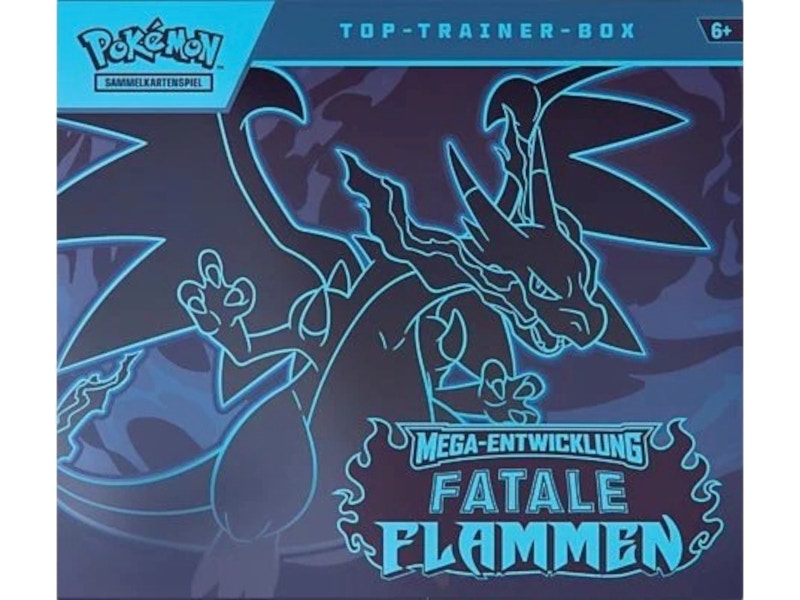 2025 Pokémon Mega Evolution Fateful Flames Elite Trainer Box (German)