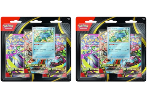 Mega Evolution Pokmon Ex Cards Pokmon TCG: Mega Evolution Triple Pack - Includes & 3 Booster Packs Golduck Foil Promo Card Mega Evolution Pokmon Ex Cards Pokmon TCG: Mega Evolution Triple Pack - Includes & 3 Booster Packs Golduck Foil Promo Card
