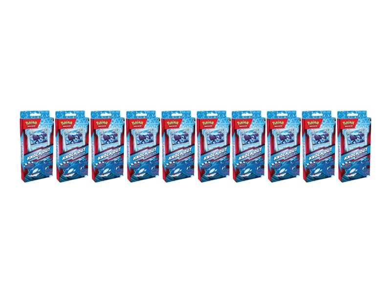 2025 Pokémon Mega Evolution Kyogre Knock Out Collection 10x Lot