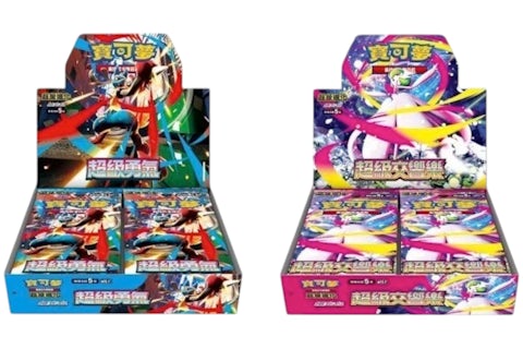 2025 Pokmon Mega Evolution Mega Brave (M1LF) & Mega Symphonia (M1SF) Traditional Chinese Booster Box Set - 2025 - US 2025 Pokmon Mega Evolution Mega Brave (M1LF) & Mega Symphonia (M1SF) Traditional Chinese Booster Box Set - 2025 - US