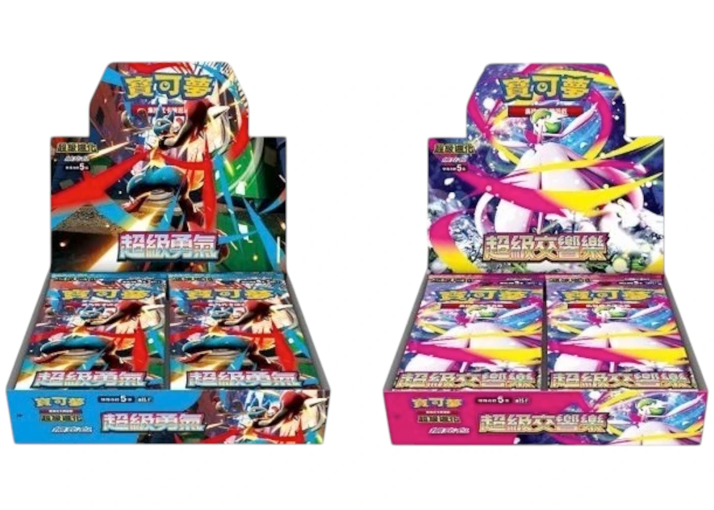 2025 Pokmon Mega Evolution Mega Brave (M1LF) & Mega Symphonia (M1SF) Traditional Chinese Booster Box Set - 2025 - US 2025 Pokmon Mega Evolution Mega Brave (M1LF) & Mega Symphonia (M1SF) Traditional Chinese Booster Box Set - 2025 - US