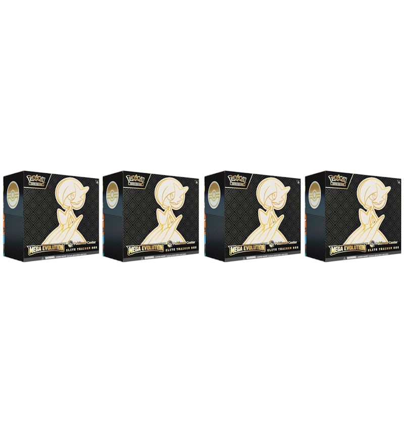 2025 Pokmon Mega Evolution Mega Gardevior Elite Trainer Box (Pokemon Center) 4x Lot - 2025 - US 2025 Pokmon Mega Evolution Mega Gardevior Elite Trainer Box (Pokemon Center) 4x Lot - 2025 - US