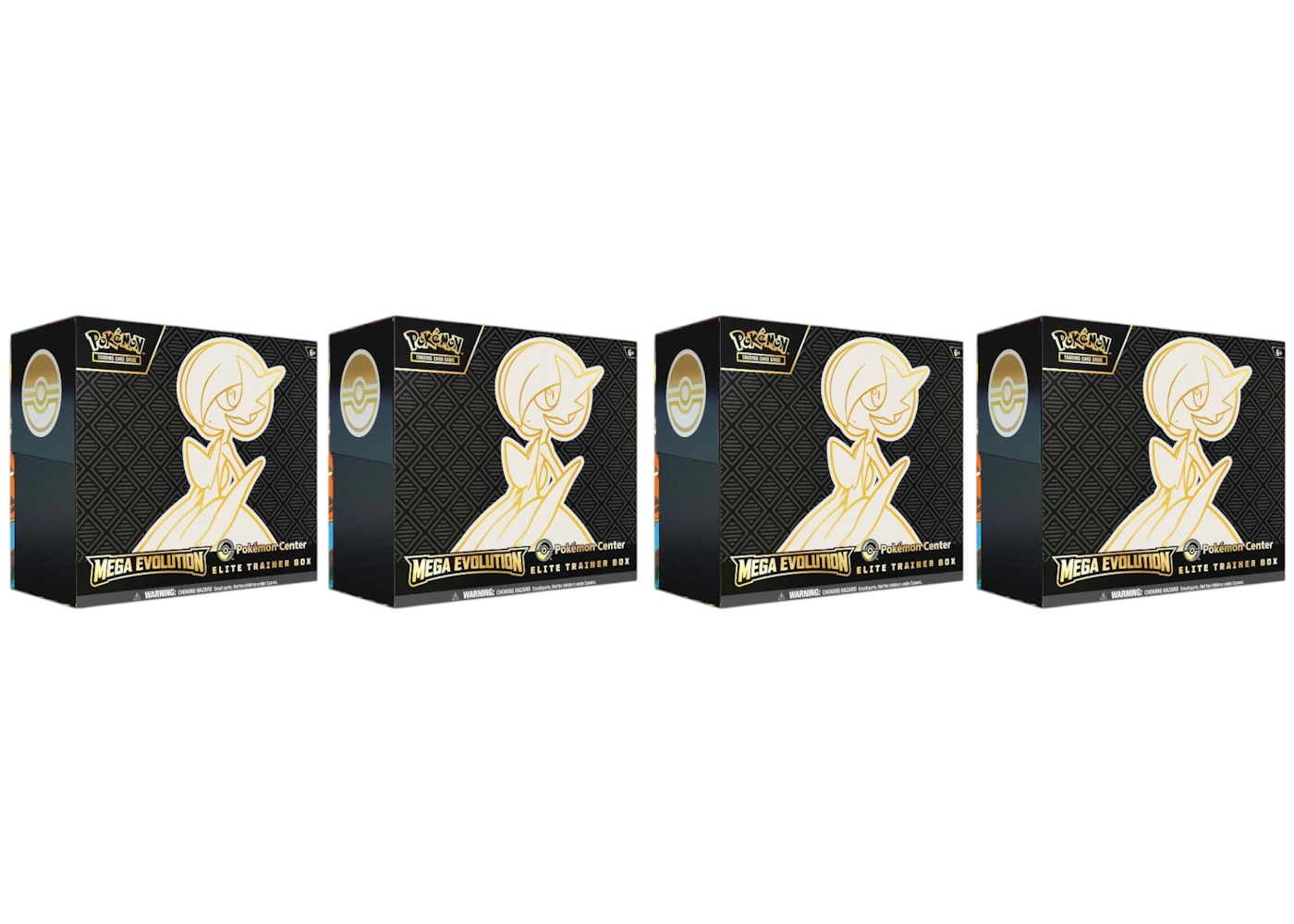 2025 Pokmon Mega Evolution Mega Gardevior Elite Trainer Box (Pokemon Center) 4x Lot - 2025 - US 2025 Pokmon Mega Evolution Mega Gardevior Elite Trainer Box (Pokemon Center) 4x Lot - 2025 - US