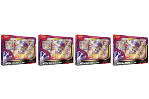 2025 Pokmon Mega Evolution Mega Latias Ex Box 4x Lot - 2025 - US 2025 Pokmon Mega Evolution Mega Latias Ex Box 4x Lot - 2025 - US