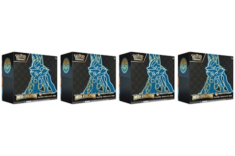 2025 Pokmon Mega Evolution Mega Lucario Elite Trainer Box (Pokemon Center) 4x Lot - 2025 - US 2025 Pokmon Mega Evolution Mega Lucario Elite Trainer Box (Pokemon Center) 4x Lot - 2025 - US