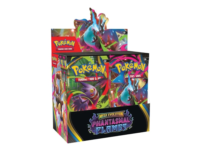 2025 Pokémon Mega Evolution Phantasmal Flames Booster Box - 2025 - JP